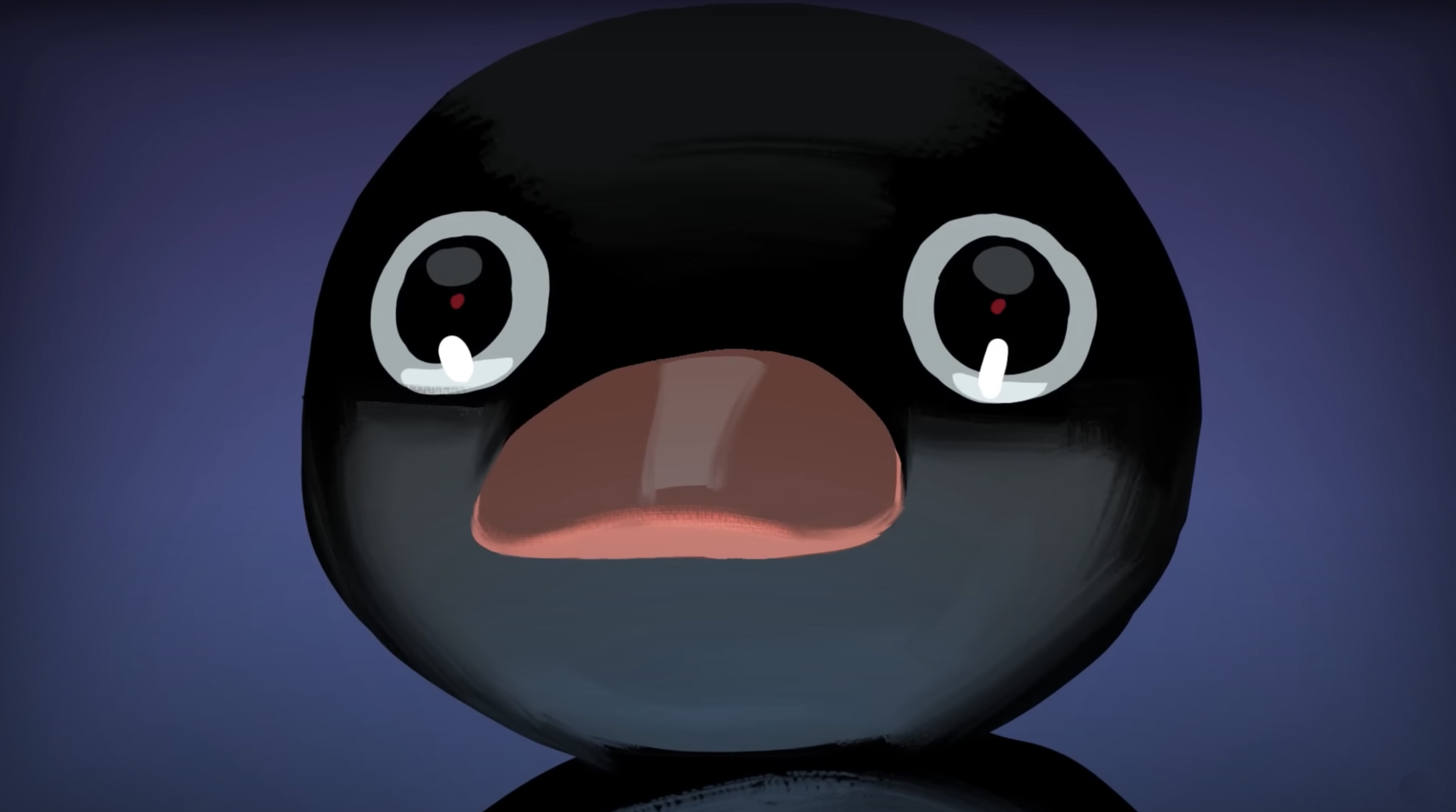 Terrified Noot Noot Meme Template