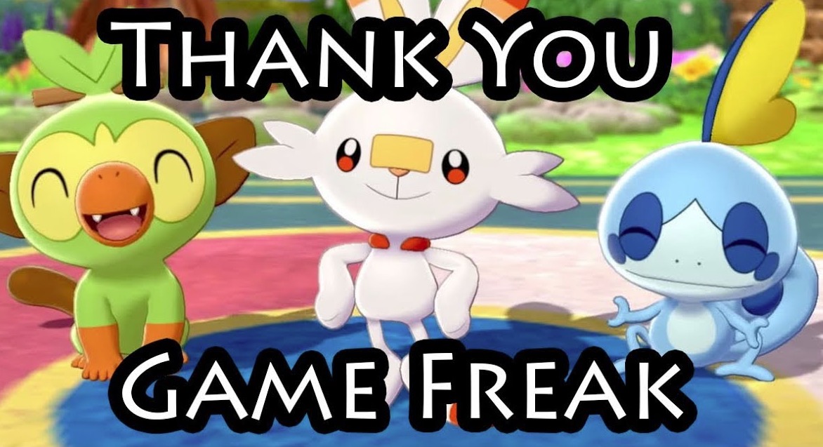 #ThankYouGameFreak