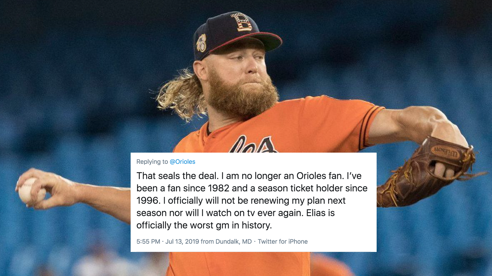 That Seals The Deal. I Am No Longer A Fan