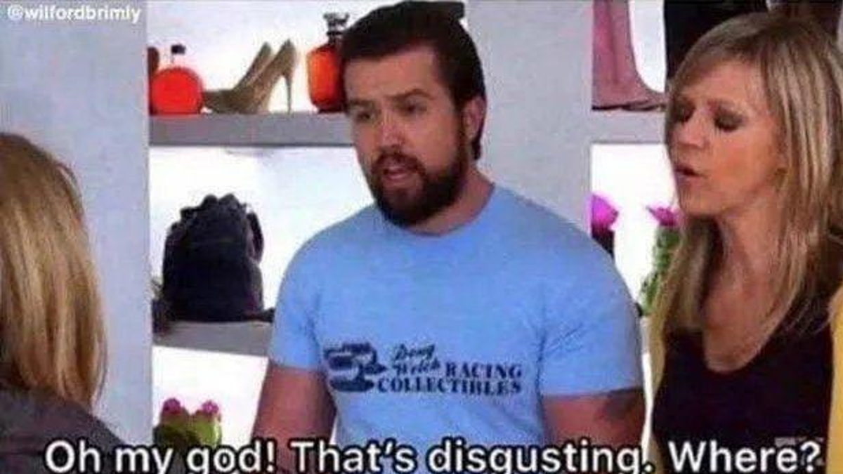 That's Disgusting. Where?