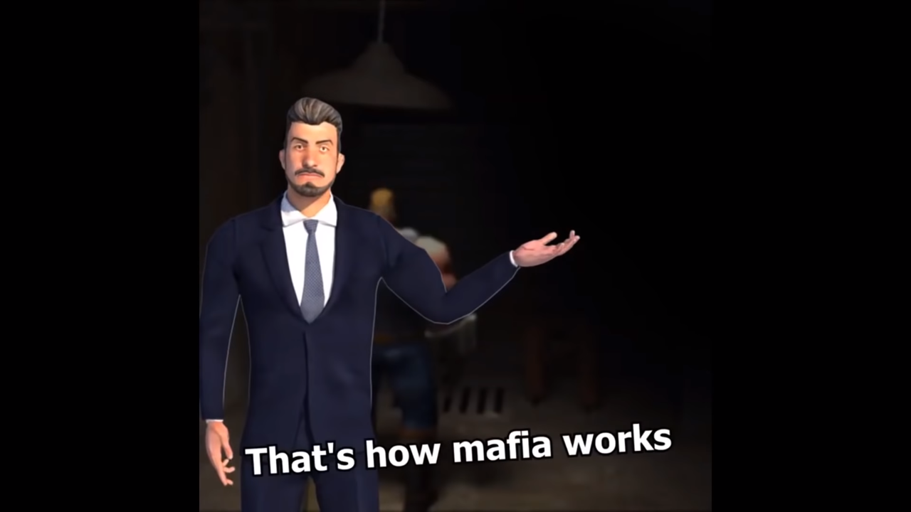 That's How Mafia Works Meme Template