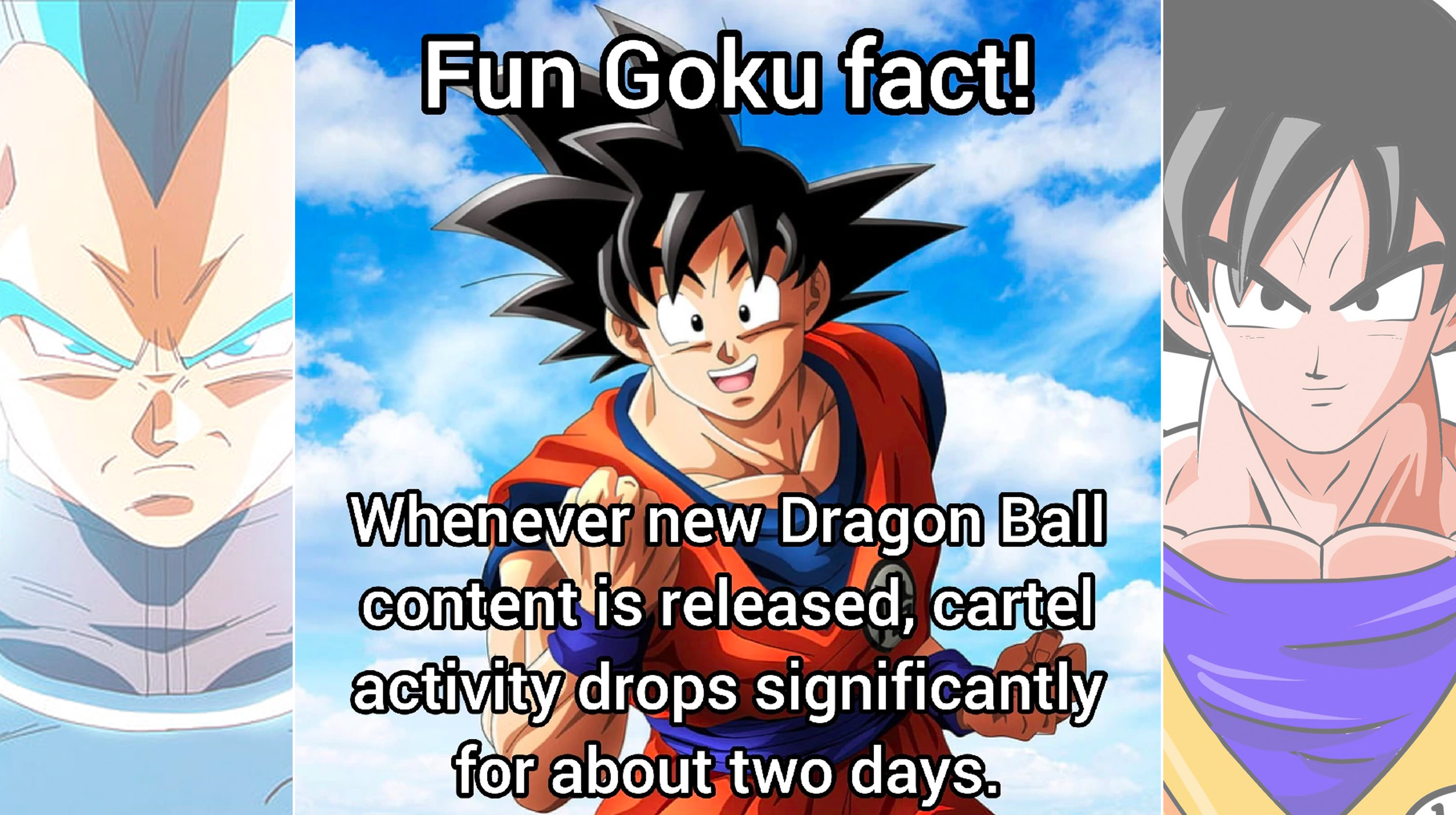 The Cartel Loves "Dragon Ball" Meme Template