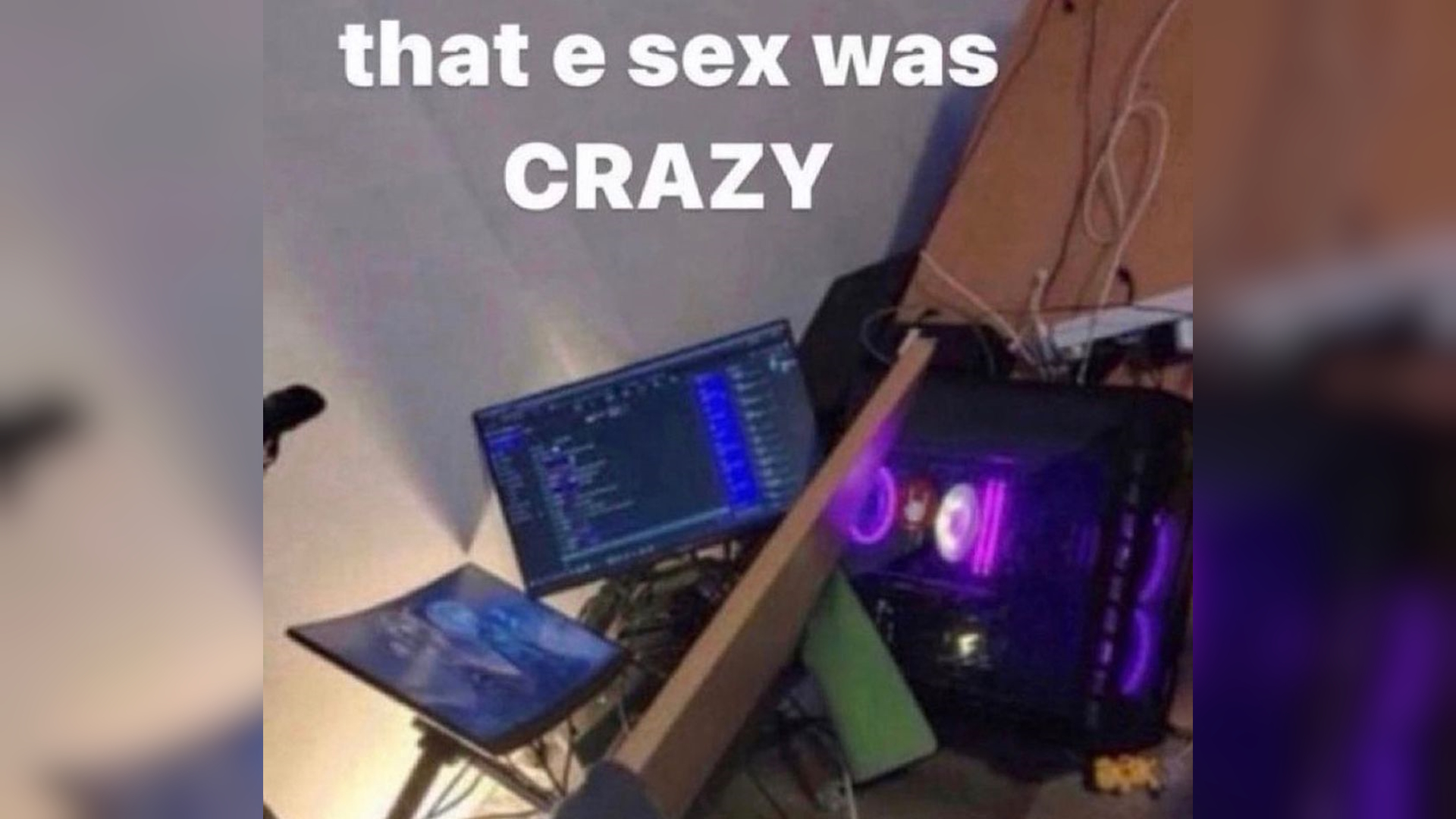 The E-Sex Was Crazy