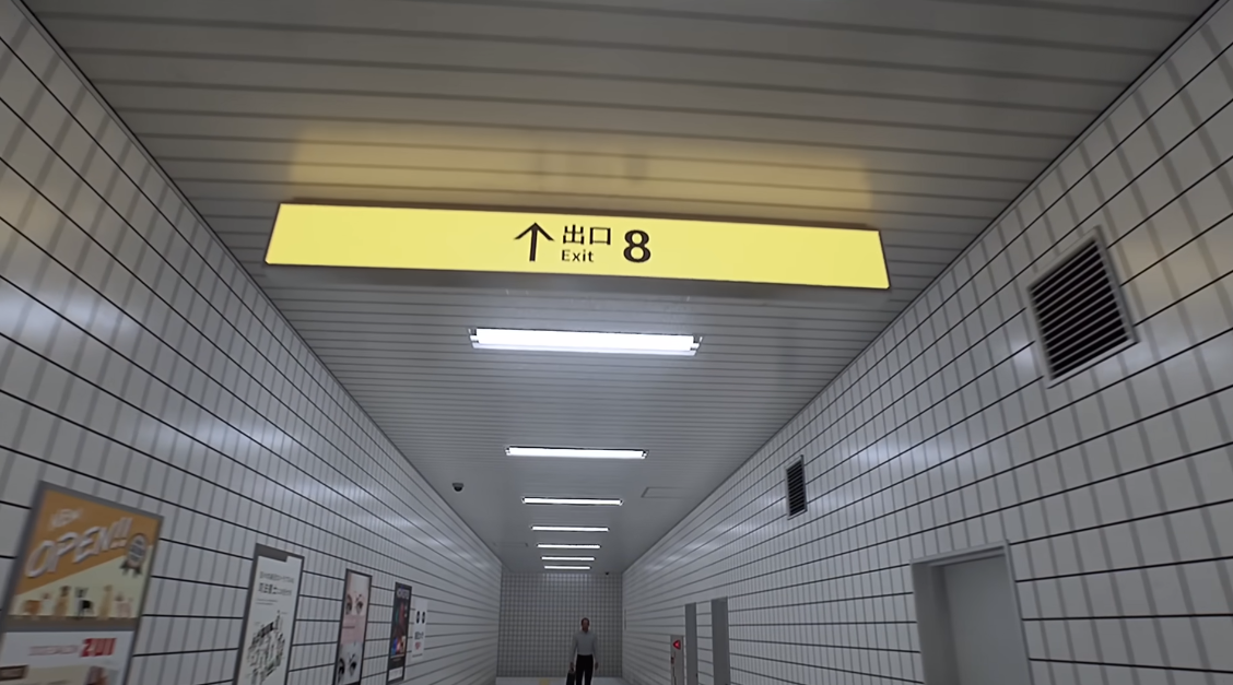 The Exit 8 Meme Template