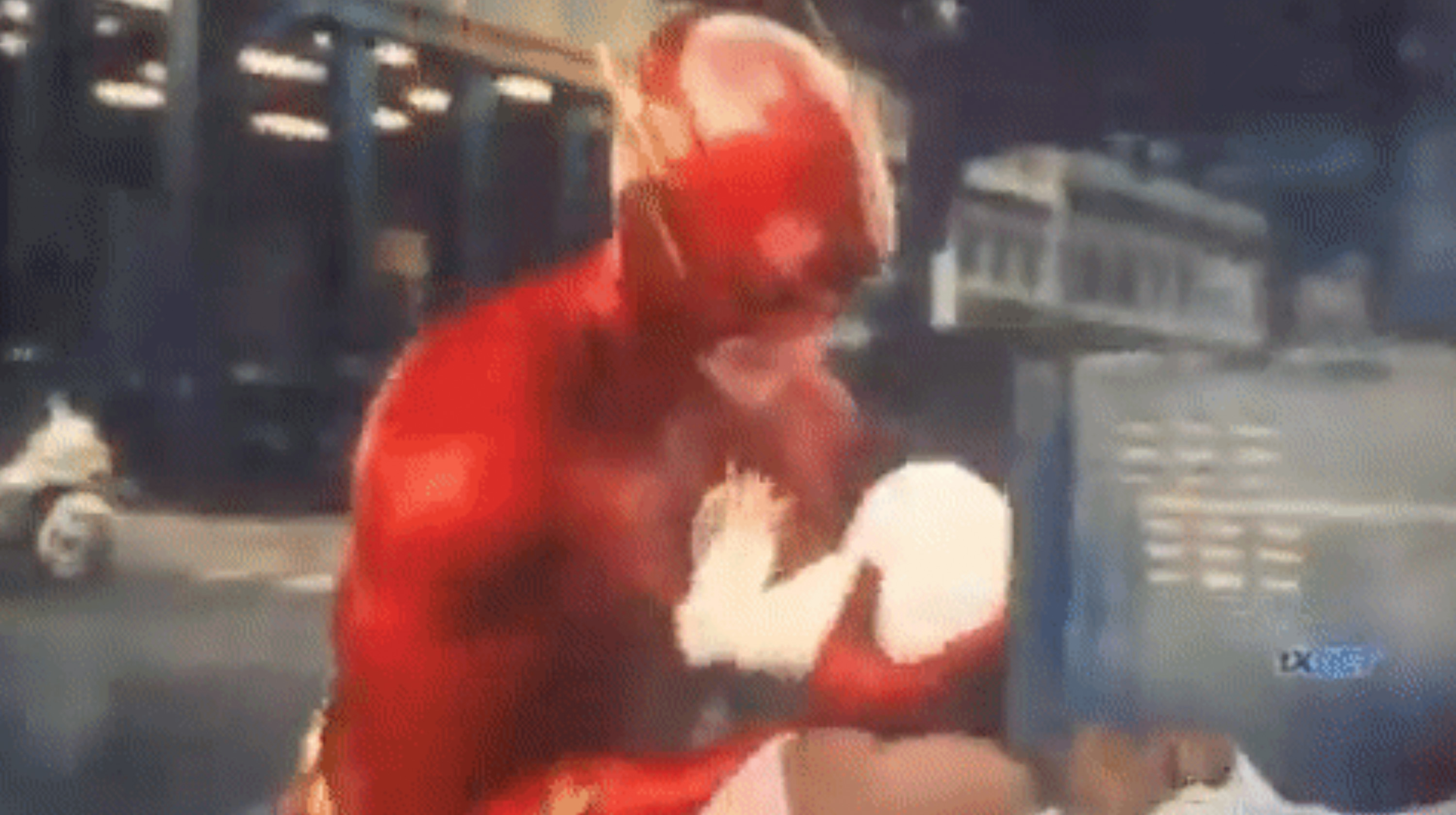 The Flash Microwaving a Baby
