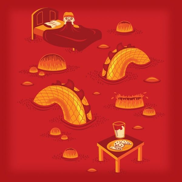 The Floor is Lava / Hot Lava Game Meme Template