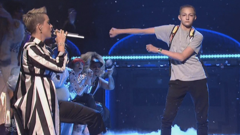 The Floss Meme Template