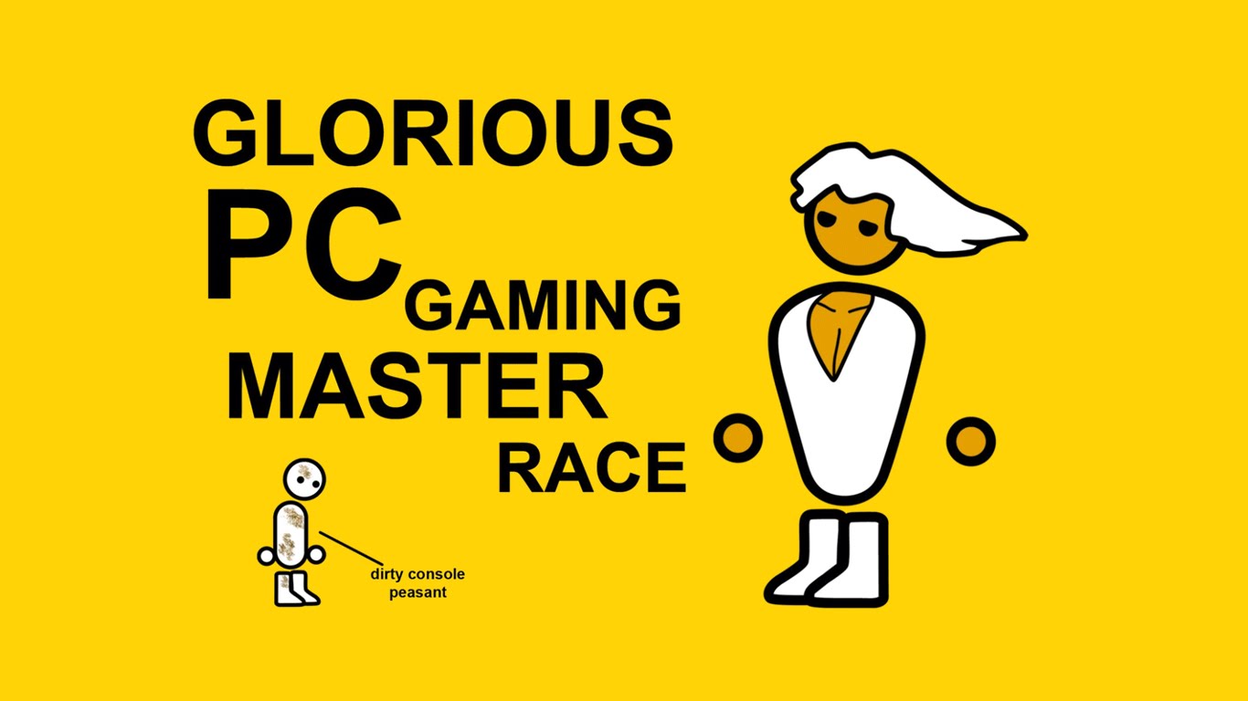 The Glorious PC Gaming Master Race Meme Template