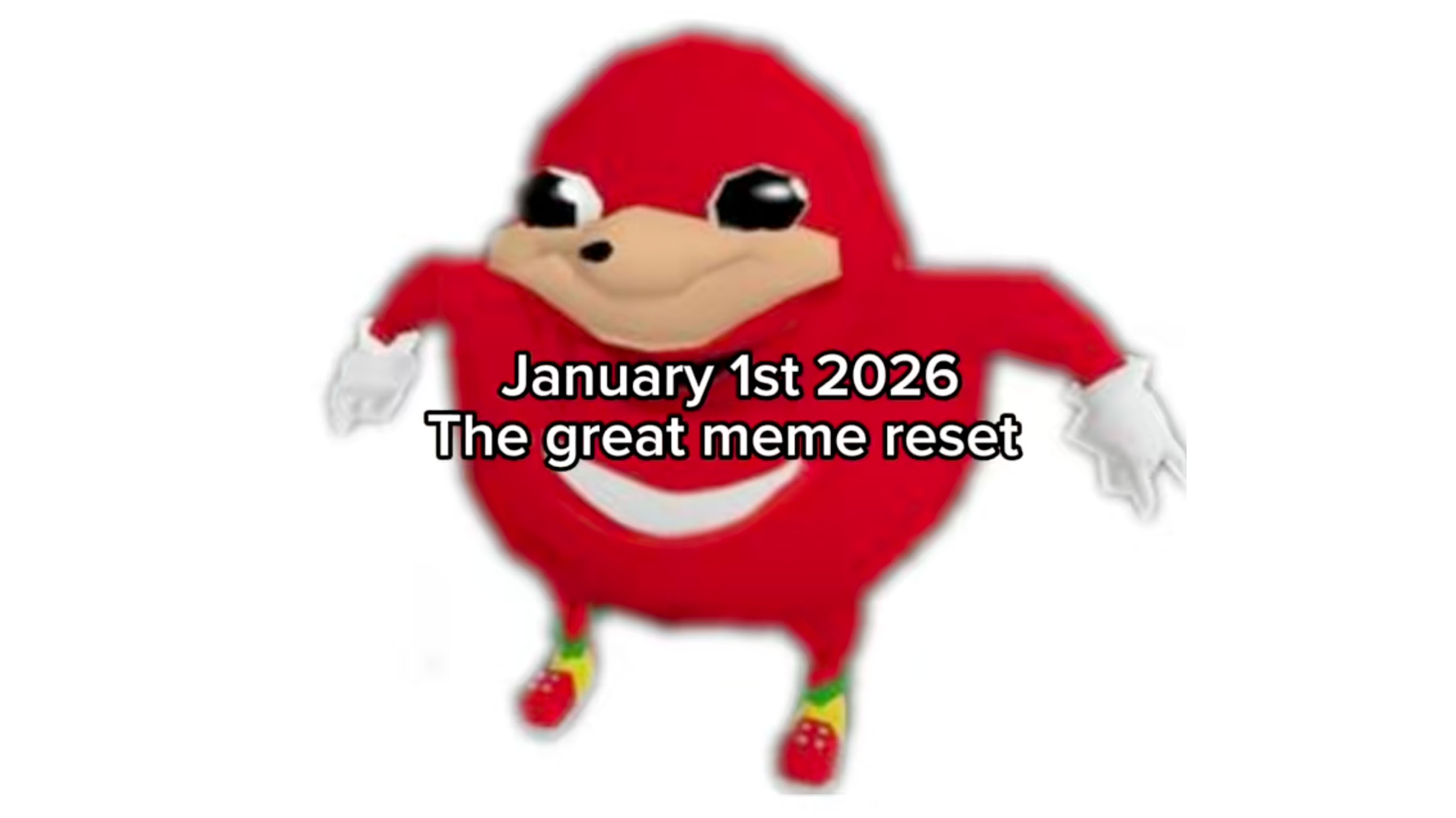 The Great Meme Reset of 2026 Meme Template