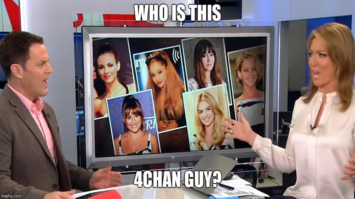 The Hacker Known as 4chan Meme Template