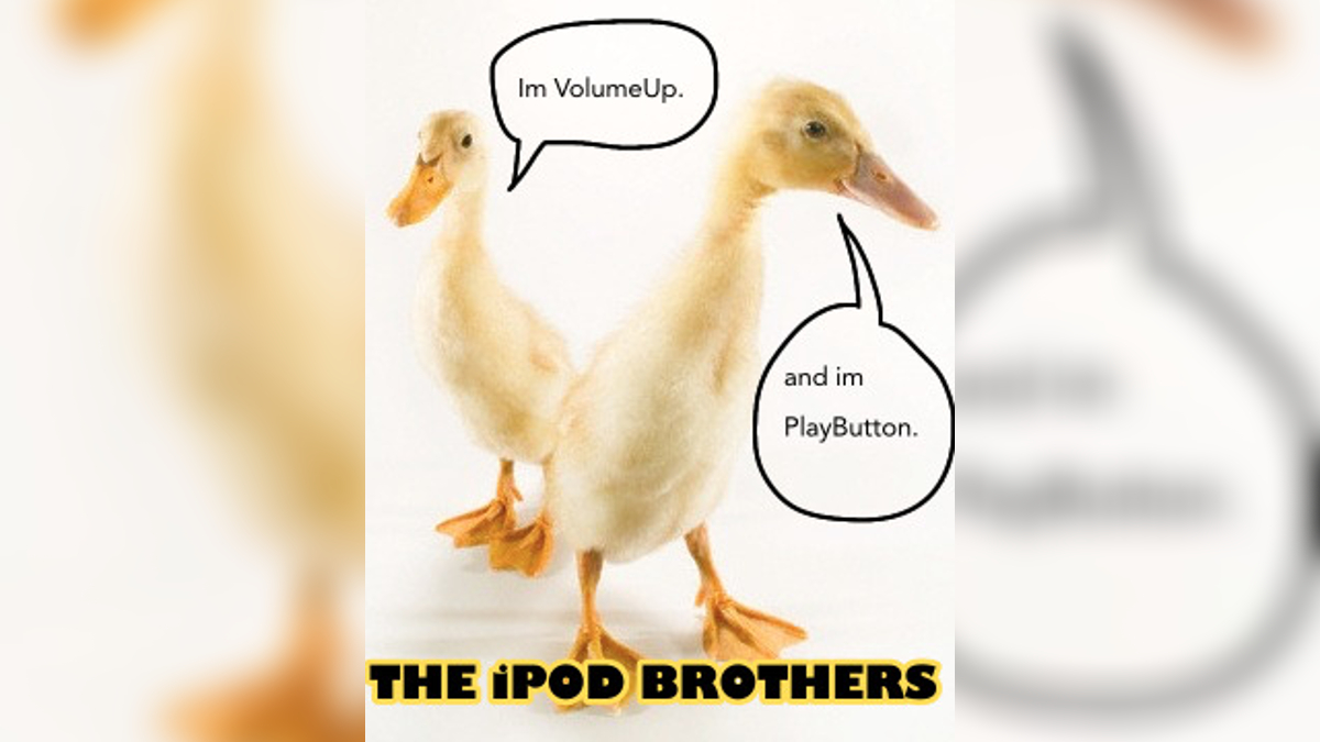 The iPod Brothers / The Fuck You Brothers / Sniff and Whimper Meme Template