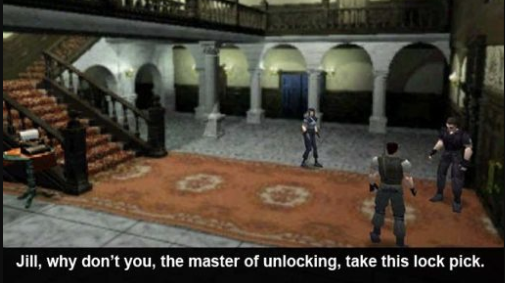 The Master of Unlocking Meme Template