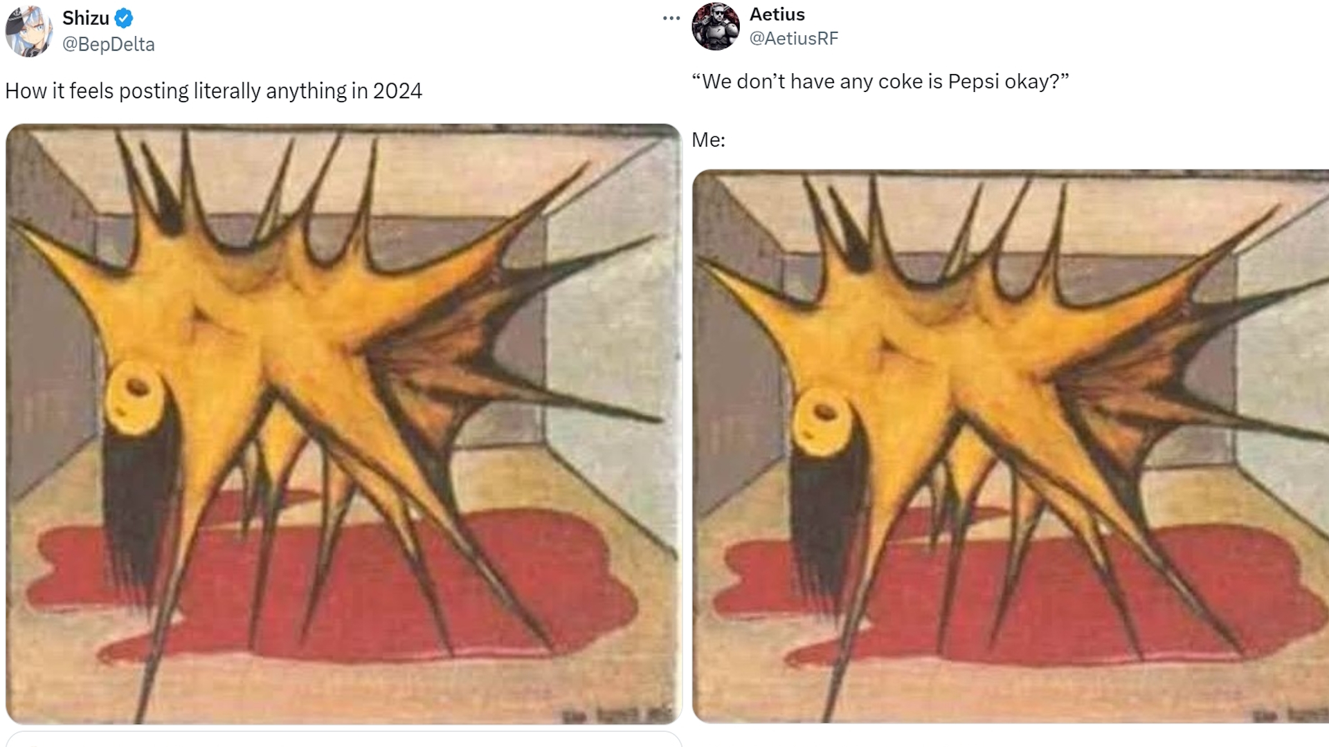 The Morning Visitor Meme Template