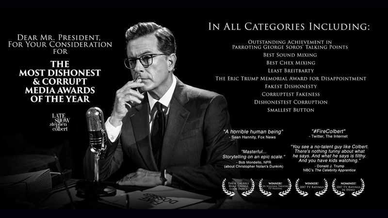 The Most Dishonest & Corrupt Media Awards of the Year