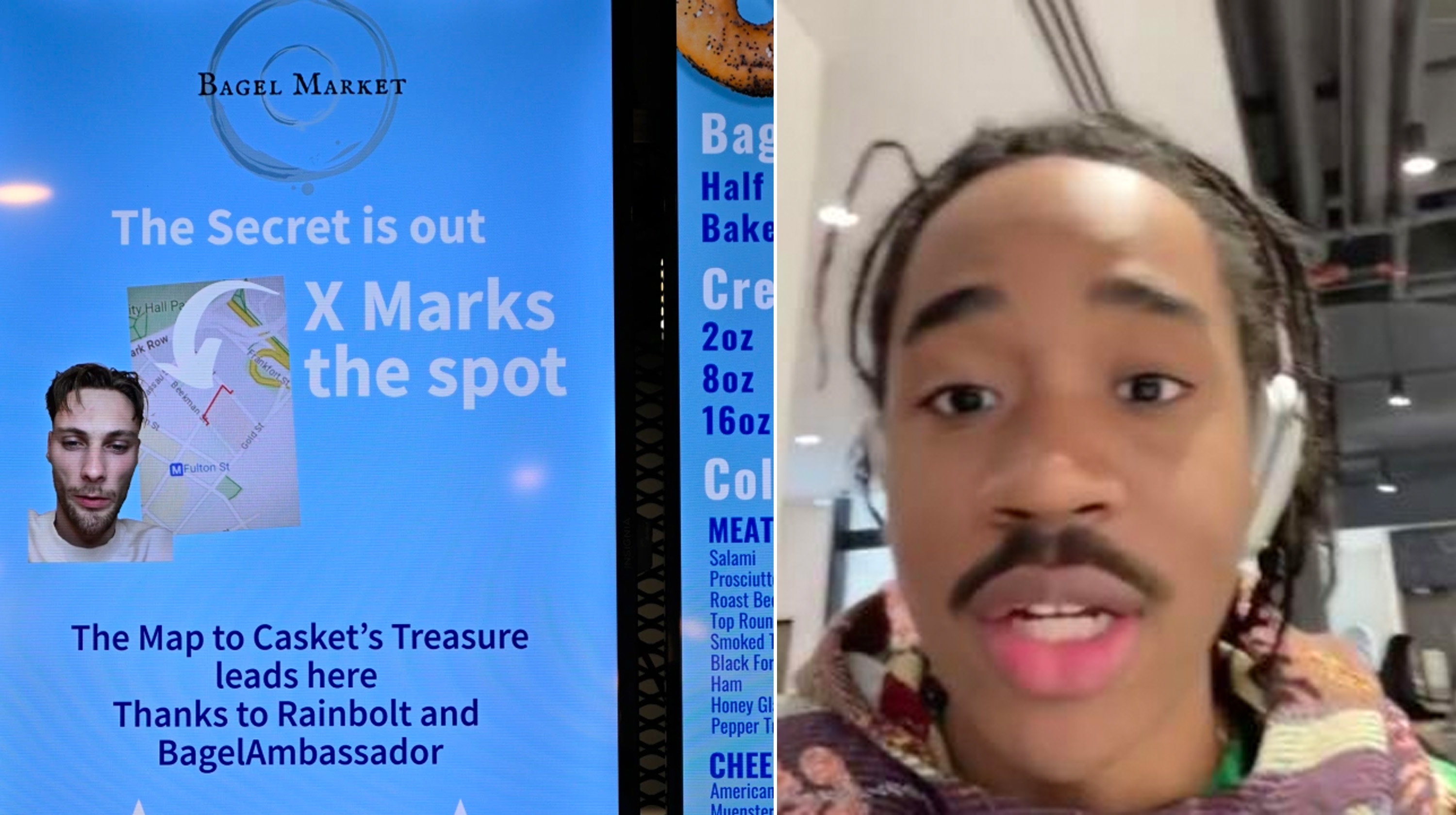 "The Rainbolt" Bagel Meme Template