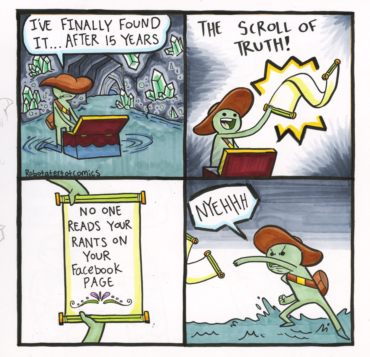 The Scroll of Truth Meme Template