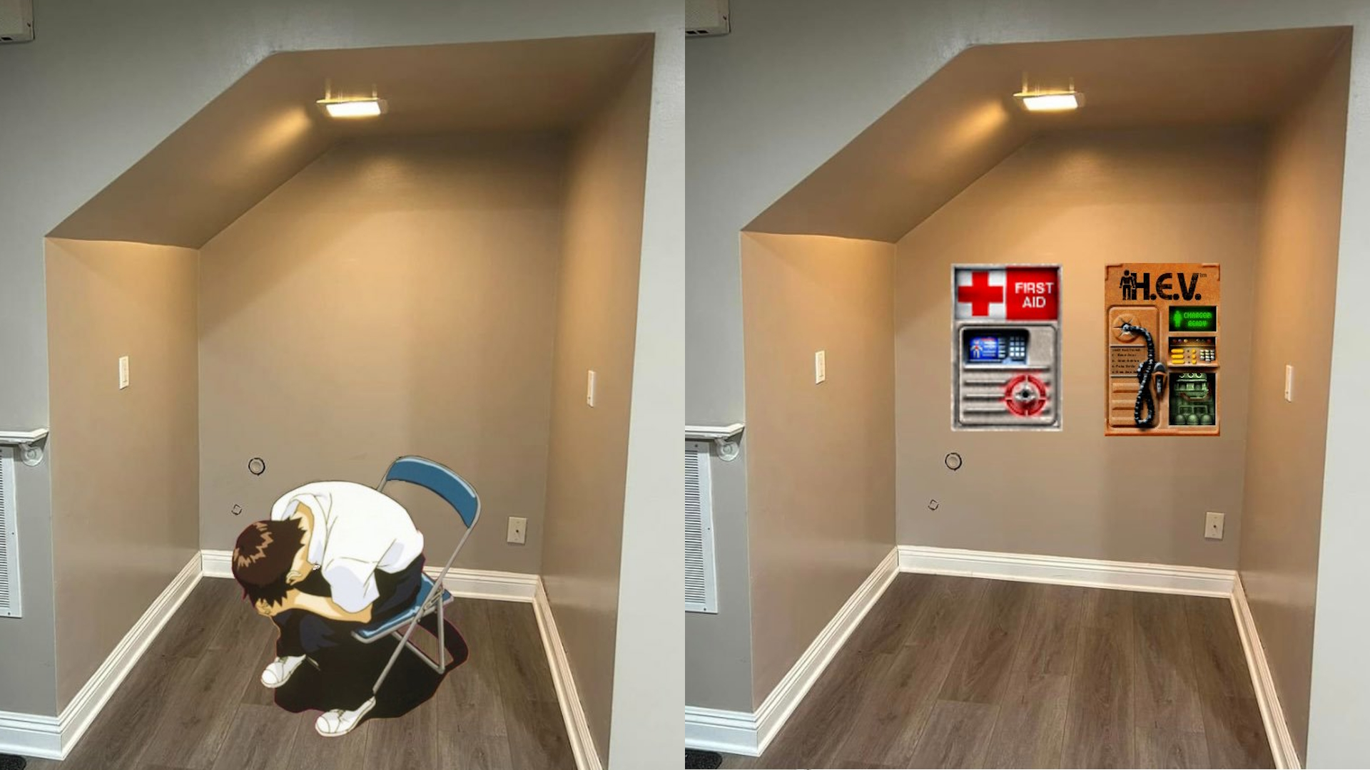 The Staircase Cranny Meme Template