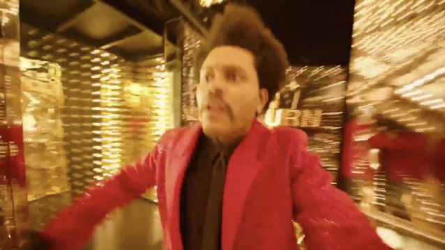 The Weeknd's Super Bowl LV Halftime Show Meme Template