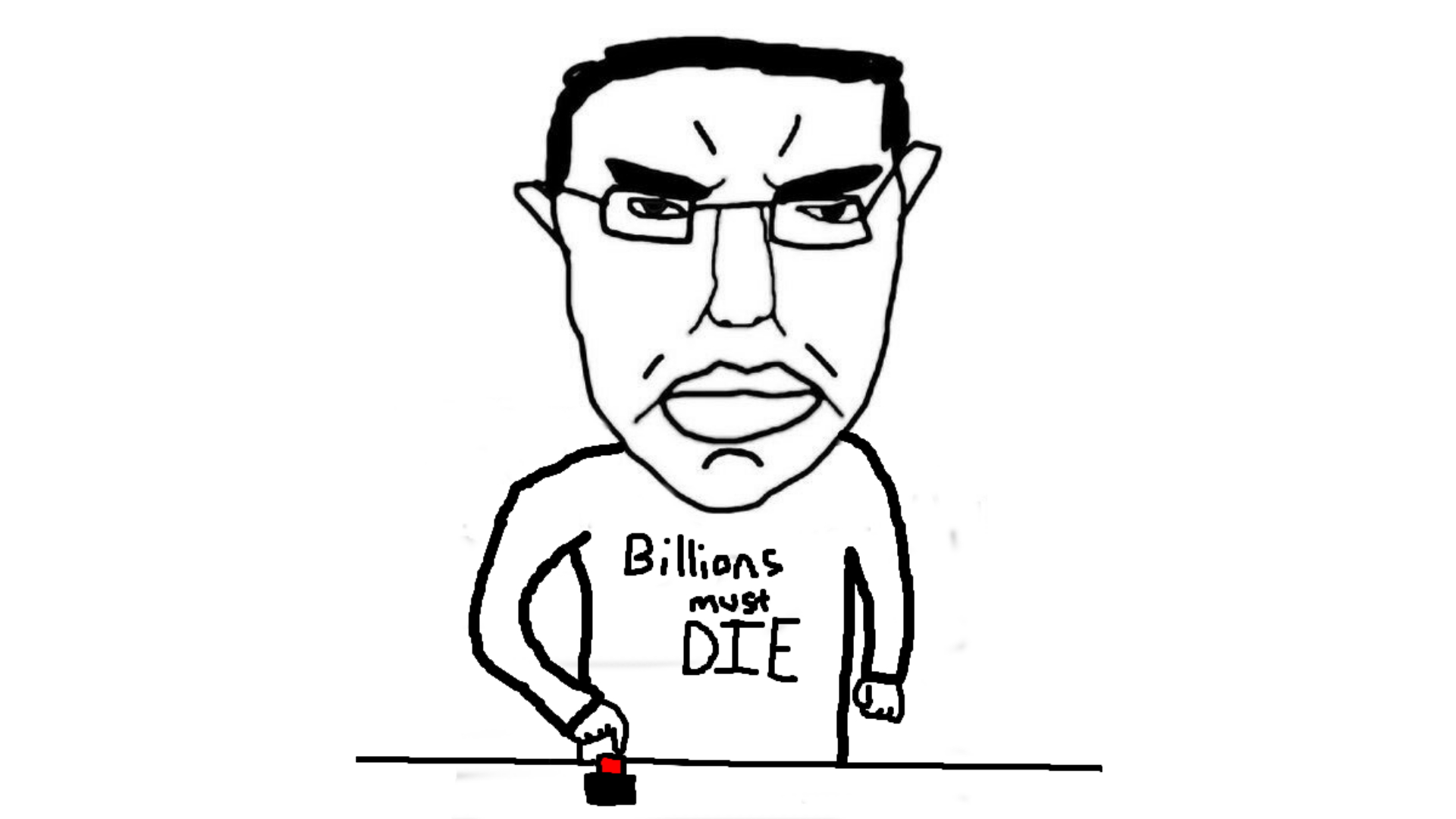 The West Has Fallen. Billions Must Die Meme Template