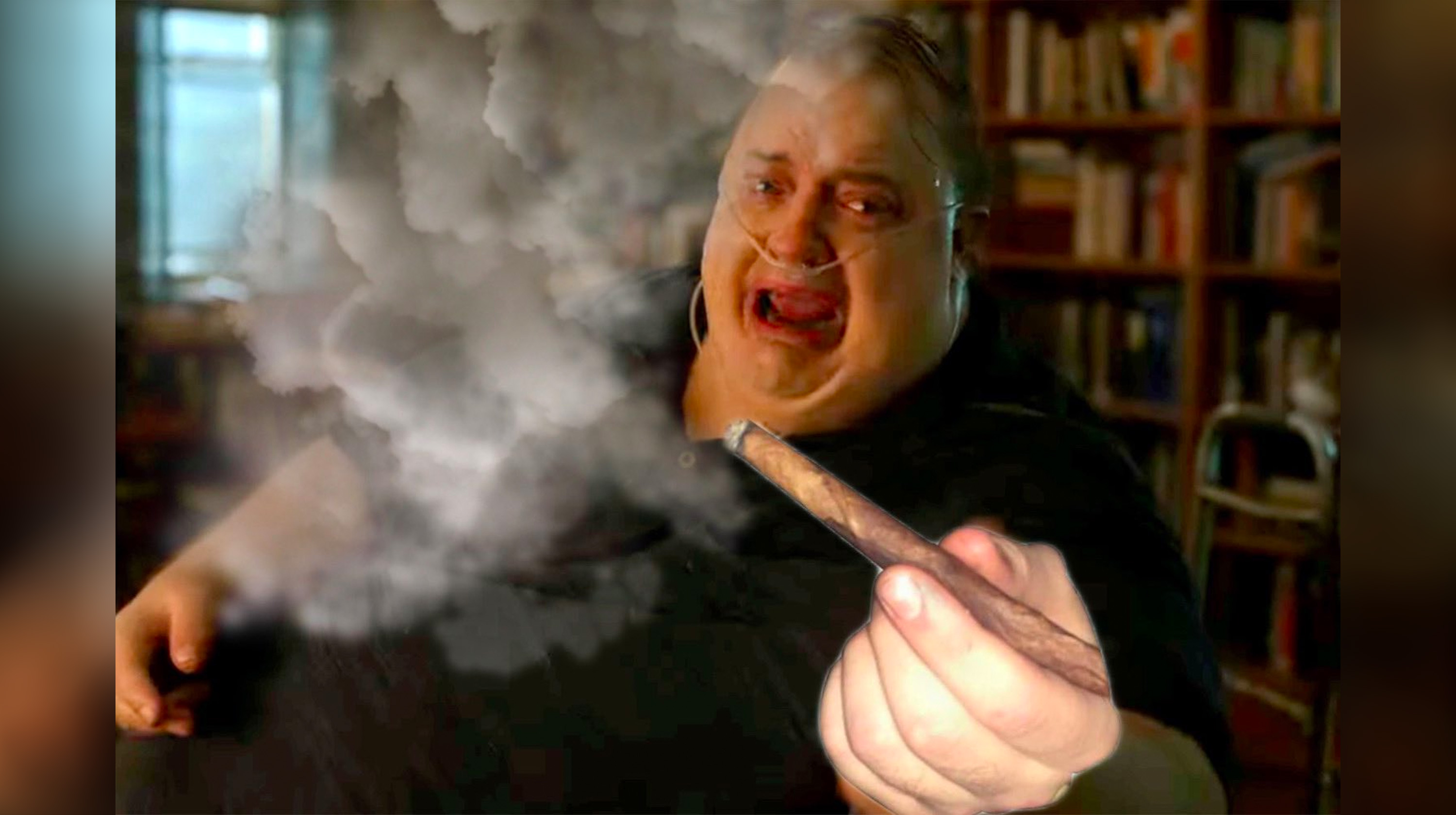 The Whale Passing a Blunt