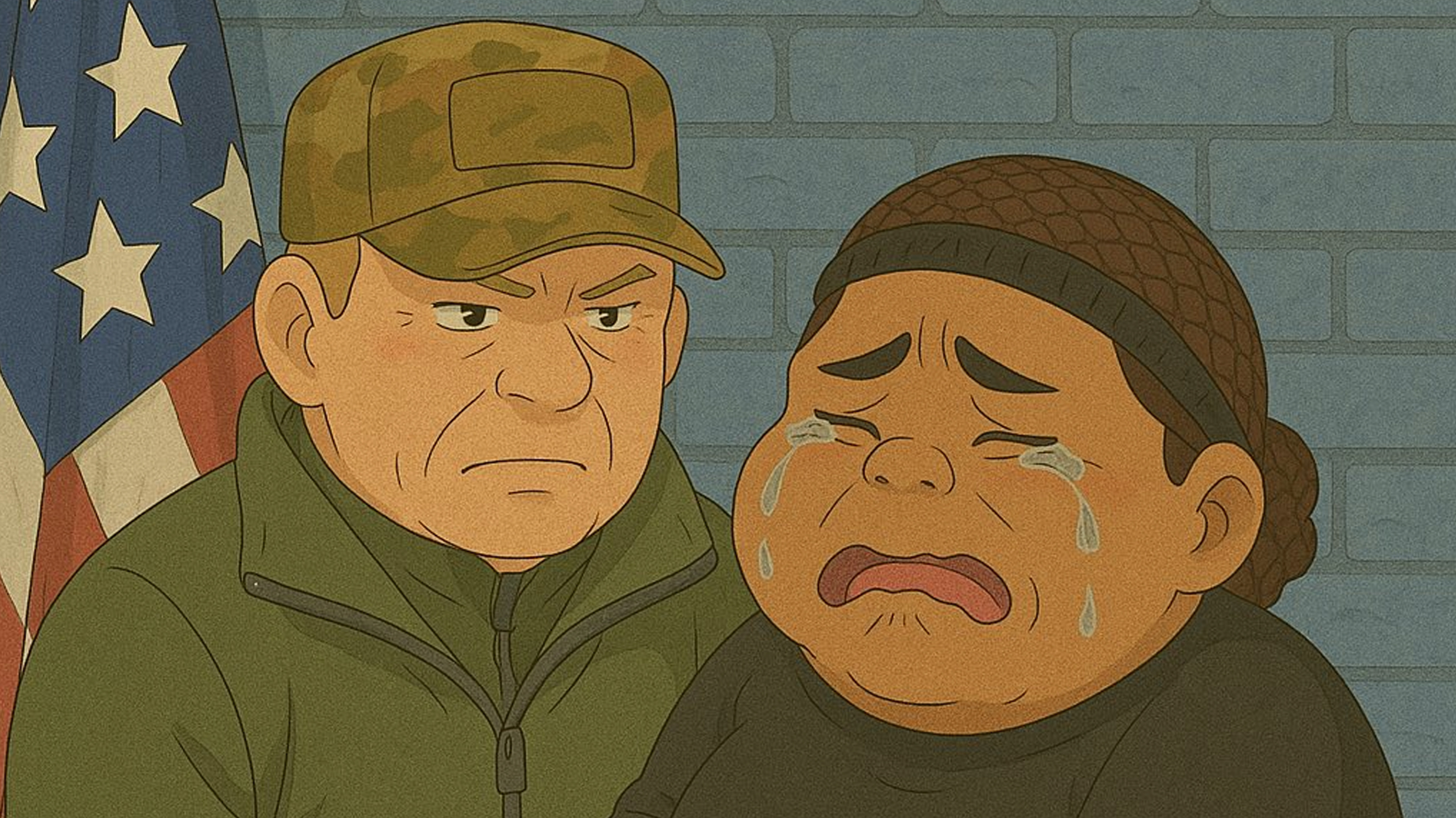 The White House's Studio Ghibli AI Deportation Tweet Meme Template