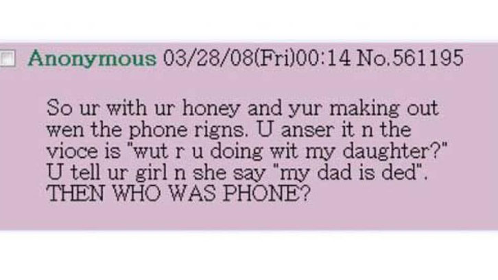 THEN WHO WAS PHONE?