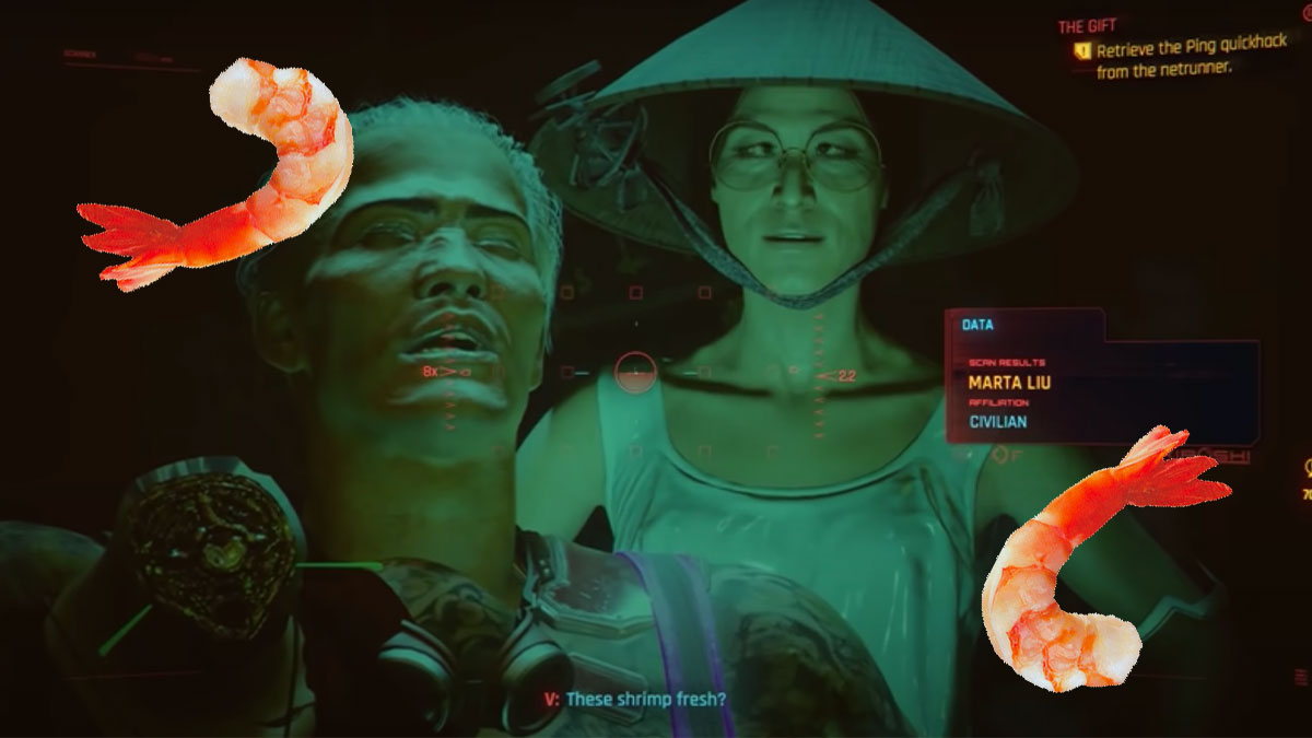 These Shrimp Fresh Meme Template