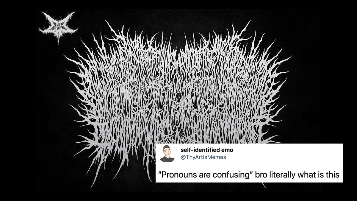 They / Them Pronouns Are Confusing Meme Template