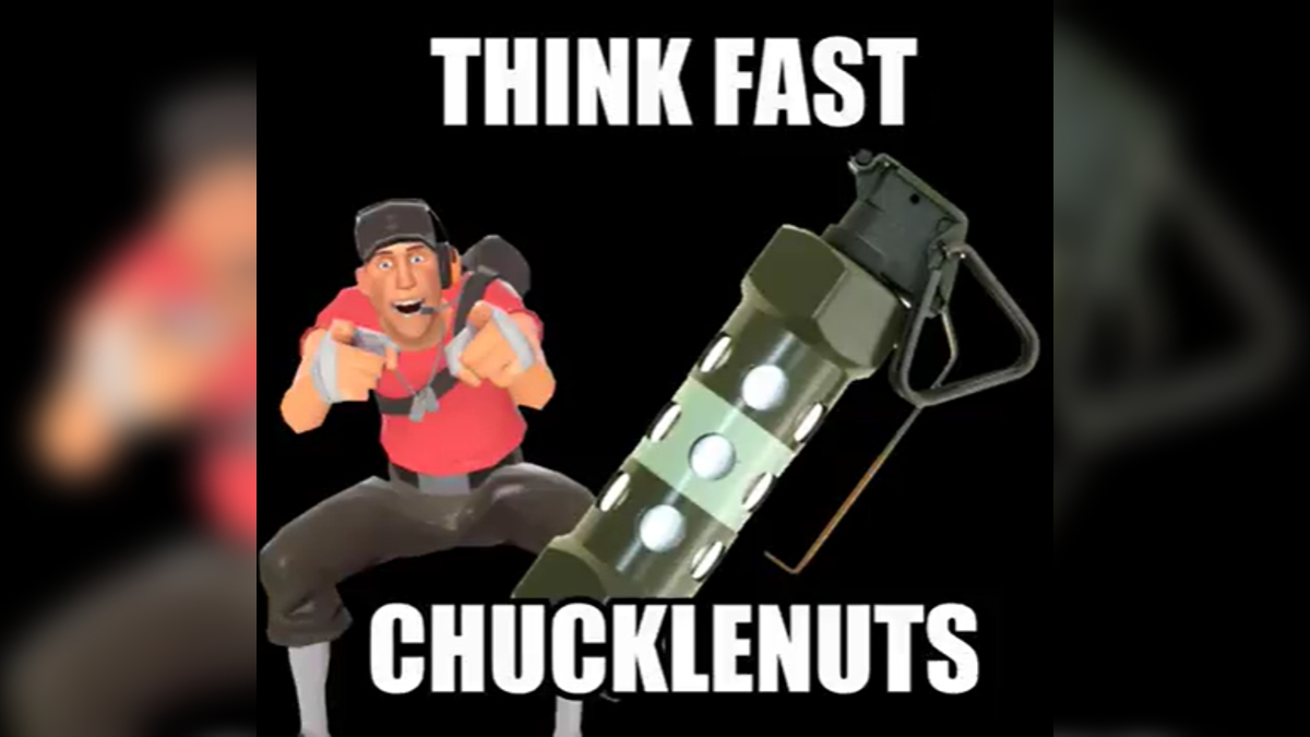 Think Fast, Chucklenuts Meme Template