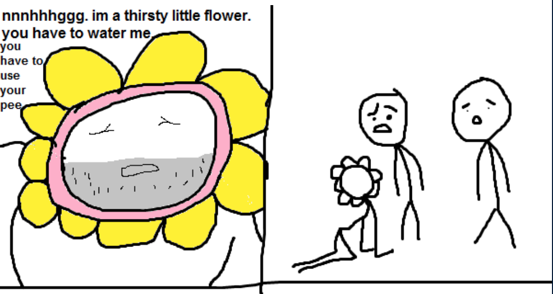 Thirsty Little Flower