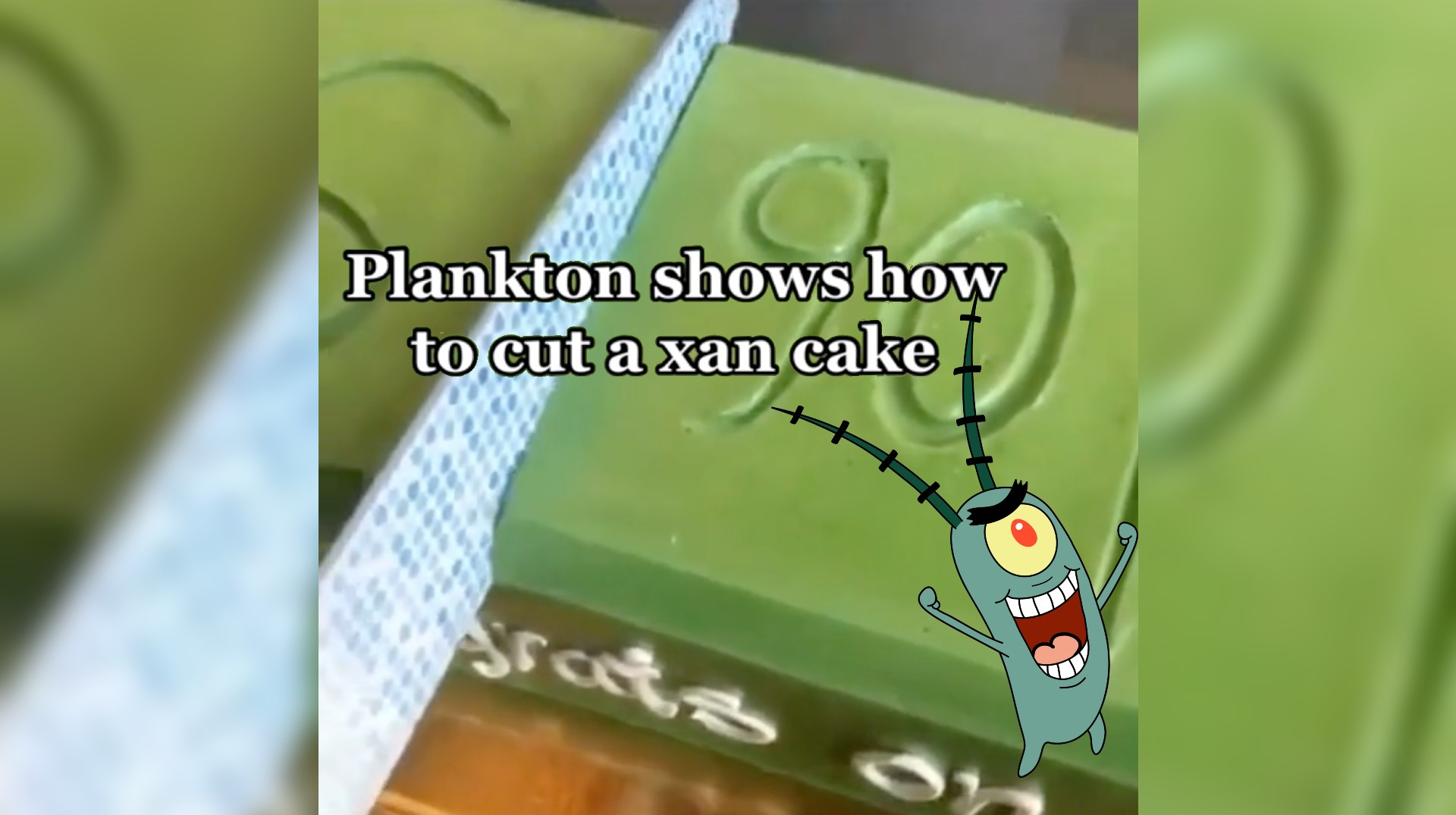 This How You Cut a Xan Cake Meme Template