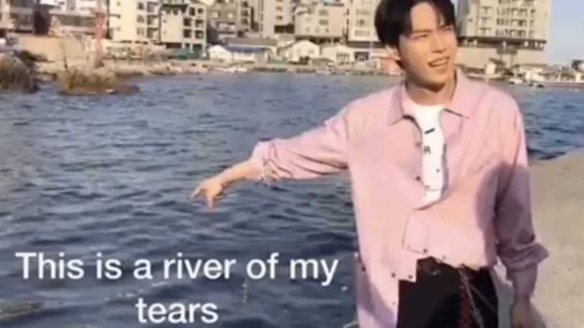 This Is a River of My Tears Meme Template