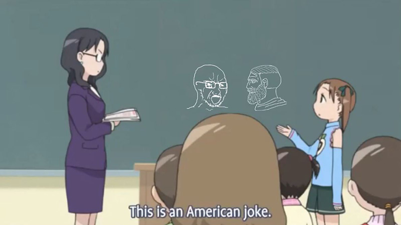 This Is An American Joke Meme Template