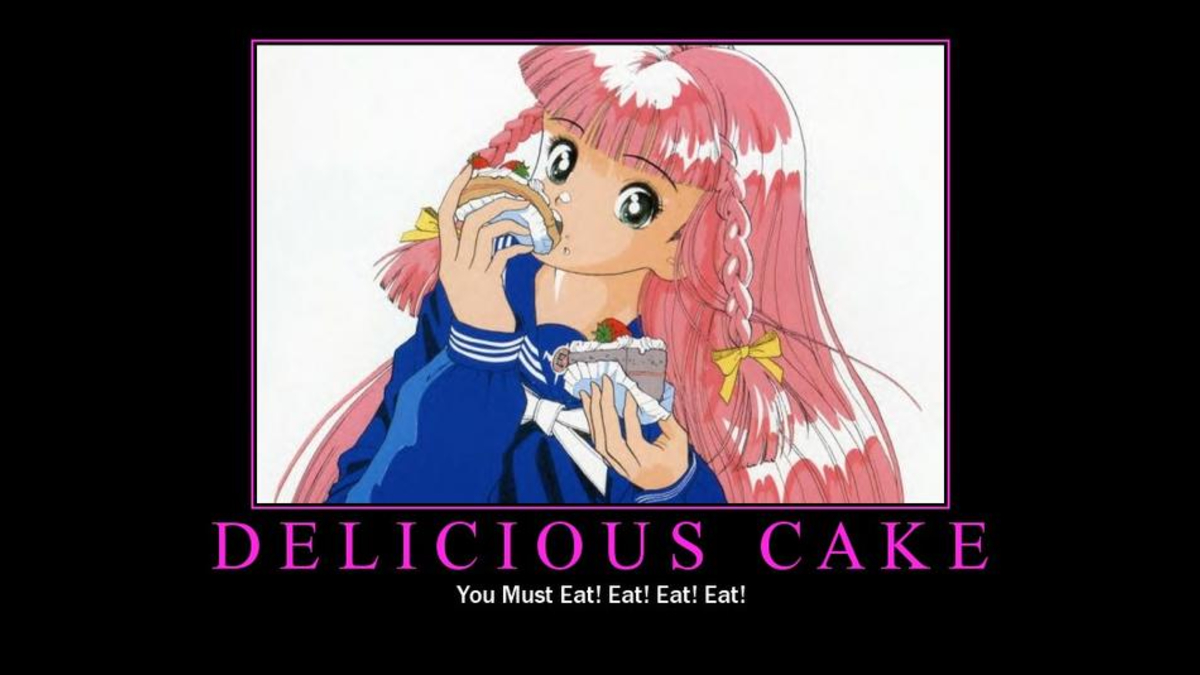 This Is Delicious Cake You Must Eat It