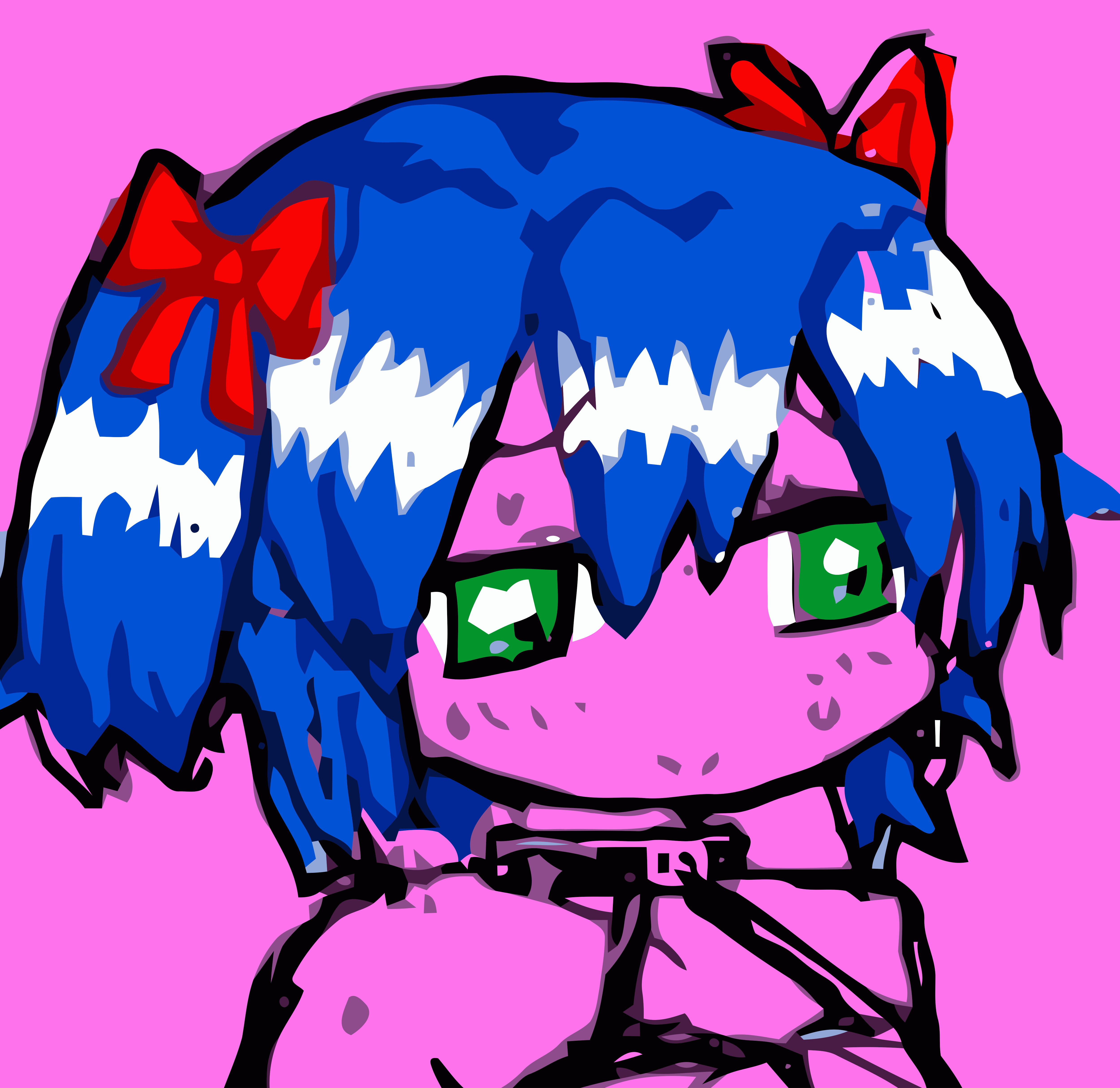 This is Nice Board / Bury Pink Gril Meme Template