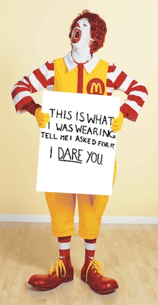 This Is What I Was Wearing (Tell Me I Asked For It) Meme Template