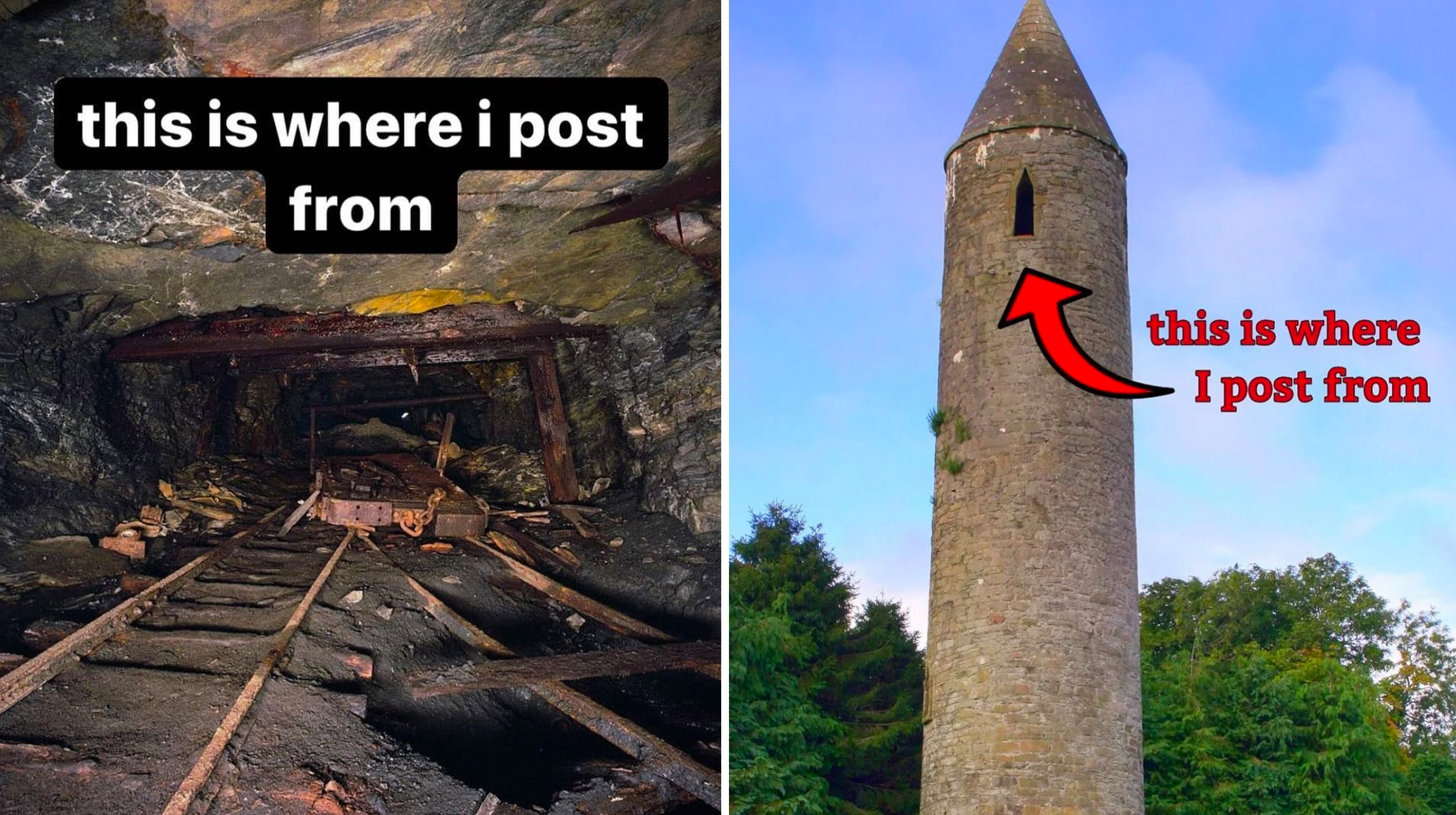 This Is Where I Post From Meme Template