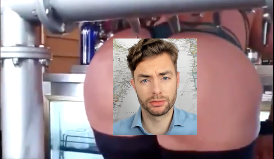 This Is Why The Terrorists Hate Us / Ass Beer Meme Template