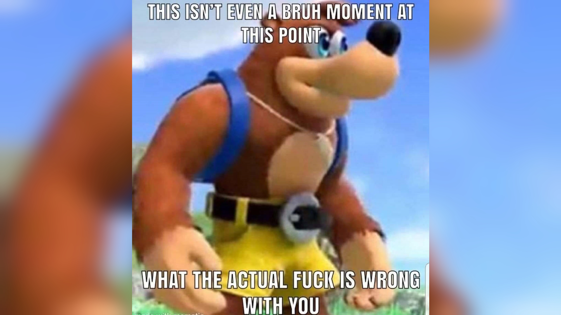 This Isn't Even a Bruh Moment at This Point, What the Actual Fuck Is Wrong With ...