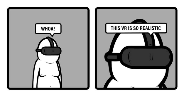 This VR Is So Realistic Meme Template