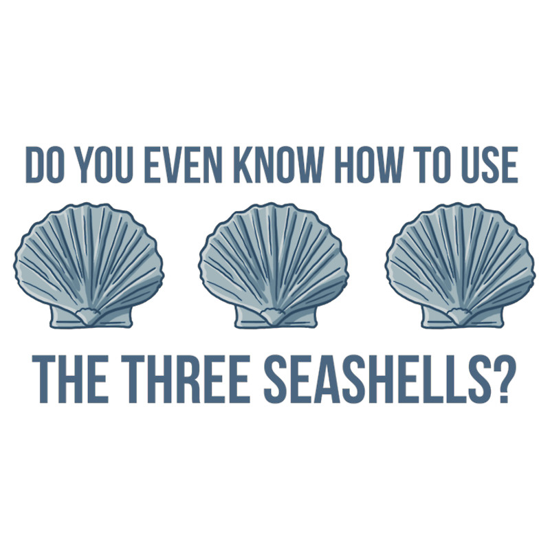 Three Seashells Meme Template