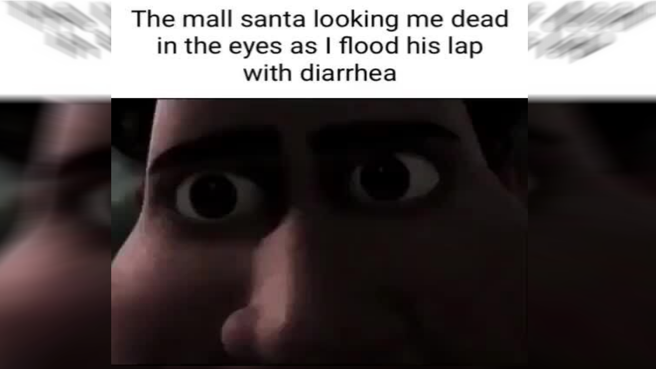 Tighten Staring Meme Template