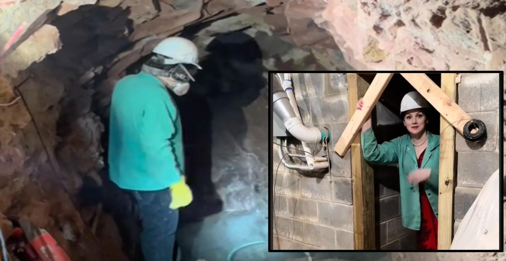 TikTok Tunnel Girl Meme Template