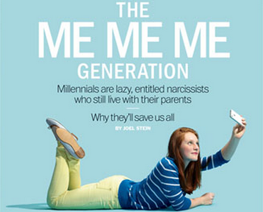 Time Magazine Cover: Me Me Me Generation