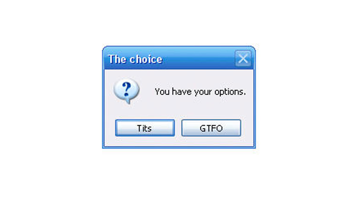 Tits or GTFO Meme Template