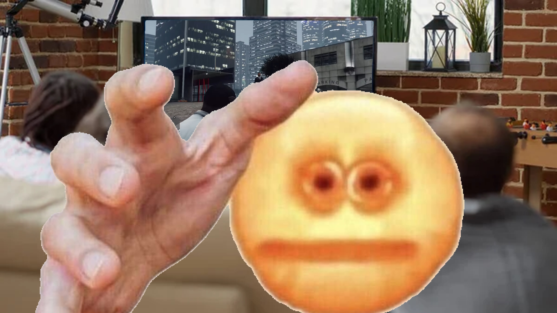 Touch Me While Your Bros Play Grand Theft Auto Meme Template