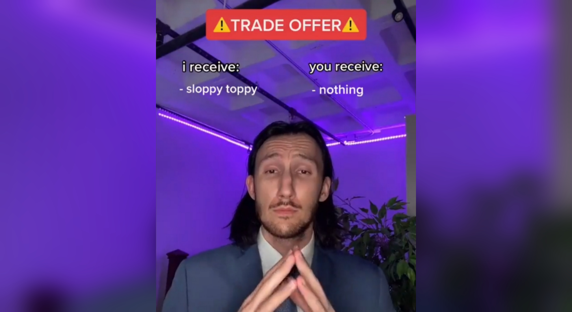 Trade Offer Meme Template