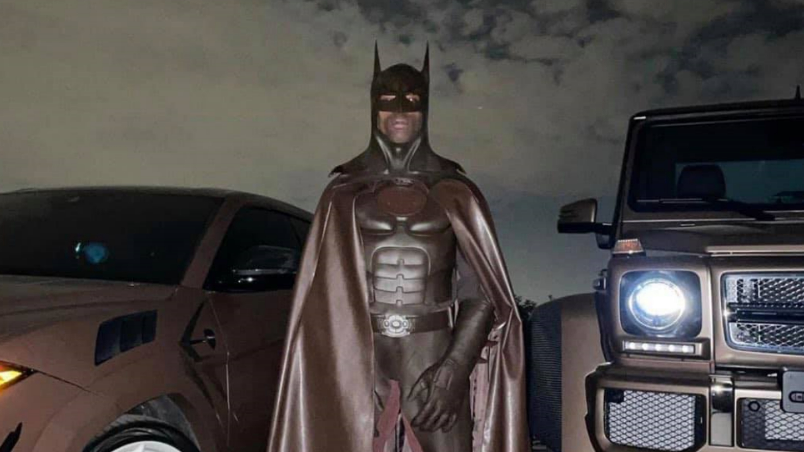 Travis Scott's Batman Costume