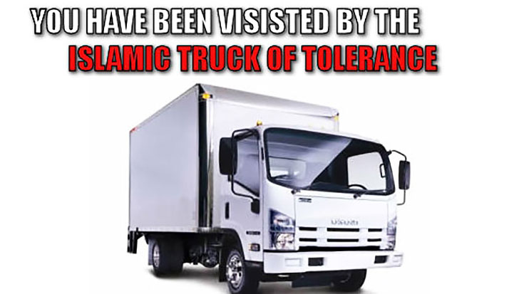 Truck of Peace Meme Template
