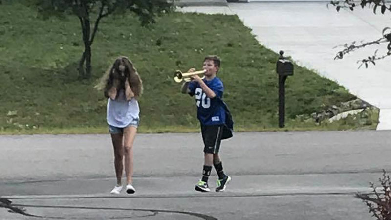 Trumpet Boy Meme Template